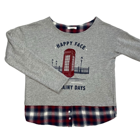 Springfield Happy Face For Rainy Days Sweatshirt Size S - Picture 6 of 8